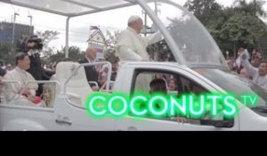 #PapalVisitPH: Philippines Crowd Goes Wild for Pope Francis | Coconuts TV