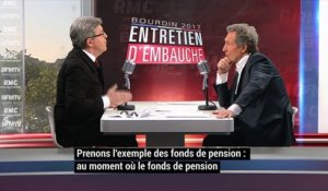 Jean-Luc Mélenchon passe son entretien d’embauche chez Jean-Jacques Bourdin