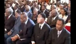 Prestation de serment du nouveau président de la cour suprême Koné Mamadou