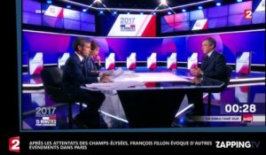 Attentat Champs-Élysées : François Fillon évoque d’autres attaques dans Paris en direct sur France 2 (vidéo)