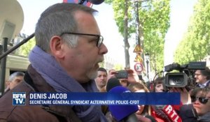 "Tristesse", "colère": l’hommage de policiers à leur collègue tué sur les Champs-Élysées