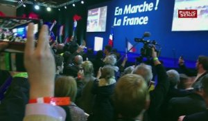 PRÉSIDENTIELLE. Réactions au QG d'Emmanuel Macron à l'annonce des 1ers résultats