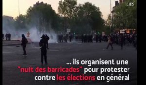 Premier tour : affrontements entre antifas et CRS lors d'une "Nuit des barricades"