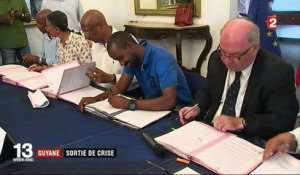 Guyane : sortie de crise après la signature d'un accord