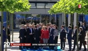 E. Macron/D. Trump : entre défiance et amabilités