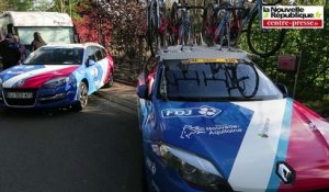 VIDEO. Cyclisme : au coeur de la Flèche Wallonne avec la FDJ Nouvelle-Aquitaine Futuroscope