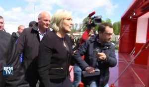 Le Pen et Macron sur le site de Whirpool: les coulisses d'une journée folle