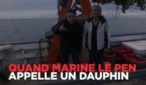 "Hihihihi" : Quand Marine Le Pen appelle un dauphin