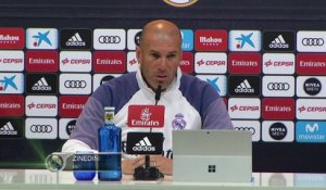 35e j. - Zidane : ''J’ai le choix pour composer mon 11''
