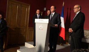 Visite de François Hollande : extrait de son discours