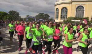 Féminine de Pau : le départ des coureuses