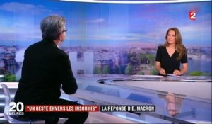 "Un geste envers les Insoumis" : la réponse d'Emmanuel Macron