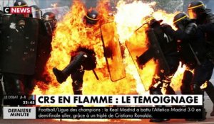 CRS en feu : "Depuis un an avec la loi travail, ces individus viennent de plus en plus souvent"