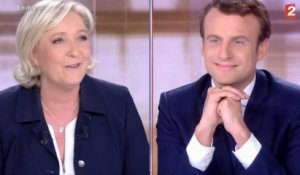 Grand débat Le Pen - Macron : violents accrocs dès le début de la soirée