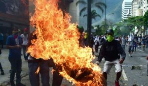 Venezuela: nombreux blessés parmi les manifestants anti-Maduro