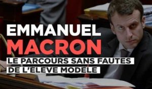 Macron : le parcours sans faute de l'élève modèle