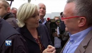 Le Pen chahutée en Bretagne: "Les gauchos qui viennent de Rennes, ce n’est pas exceptionnel"