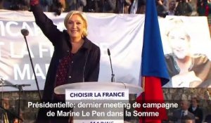 Marine Le Pen: "je suis la voix de la colère sociale"