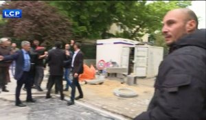 Marine Le Pen chahutée lors d'une visite surprise à Reims