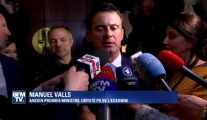 "Vulgarité, violence, absence de crédibilité": Valls étrille Le Pen