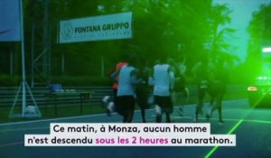 Marathon : la barrière des 2 heures résiste