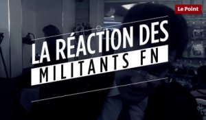 La réaction des militants FN après la défaite de Marine Le Pen