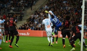 OM 2-1 Nice : le but de Bafétimbi Gomis (21e)