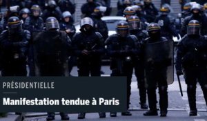 Présidentielle 2017 : Face-à-face tendu entre manifestants et policiers le soir du second tour