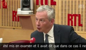 Ralliement à Macron : Bruno Le Maire se défend d’être «un traître»