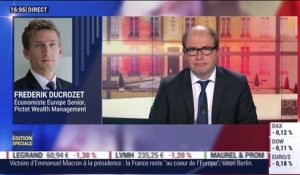 L'actu macro-éco: "Emmanuel Macron a 3 ou 6 mois pour profiter de l’état de grâce économique", Frederik Ducrozet - 08/05