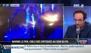 QG Bourdin 2017 : Marine Le Pen, cible des critiques au sein du FN – 09/05