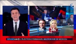 La Russie refroidie par la victoire d'Emmanuel Macron