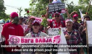 Blasphème: deux ans de prison pour le gouverneur de Jakarta
