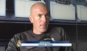 Champions League - Zidane et ses joueurs