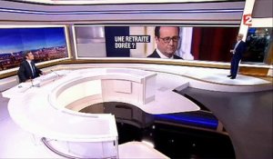 Voici combien François Hollande va toucher de retraite et ses droits dès dimanche - Regardez