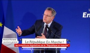 Cas Manuel #Valls : "nous ne l'investissons pas mais ne lui opposons pas de candidat" non plus, explique Richard Ferrand. #législatives2017