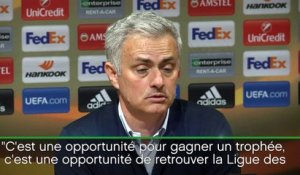 Demies - Mourinho veut terminer cette saison "de façon parfaite"