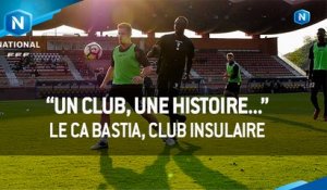 Le CA Bastia, club insulaire...