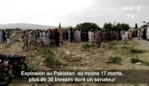 Explosion au Pakistan: au moins 17 morts