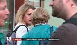 Législatives : les candidats de La République En Marche en formation