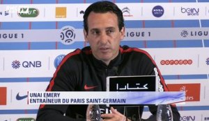 Emery : "Nous avons encore une petite option pour le titre"