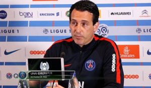 37e j. - Emery : ''La concurrence est bonne pour le PSG''