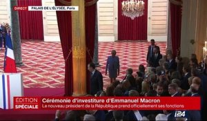 Cérémonie d'investiture d'Emmanuel Macron