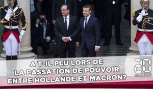 A t-il plu lors de la passation de pouvoir entre Hollande et Macron ?