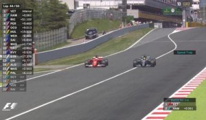 Grand Prix d'Espagne - Hamilton prend la tête de la course face à Vettel !