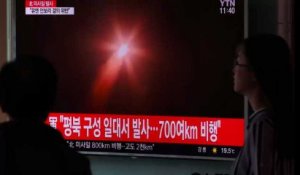 Nouveau tir de missile de la Corée du Nord