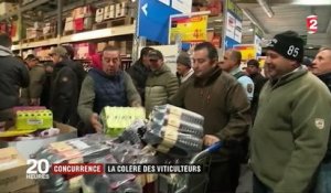 Concurrence étrangère : la colère des viticulteurs français
