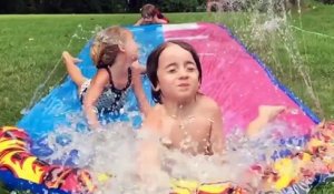 FAIL d'été - Toboggan, jets d'eau, water slides - compilation bien fun