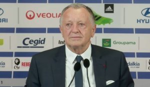 Foot - L1 - OL : Aulas «Aucun doute sur Genesio»