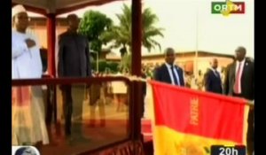 Le Président de la République est arrivé en Guinée Conakry cet après-midi où il a été accueilli par son homologue Alpha Condé